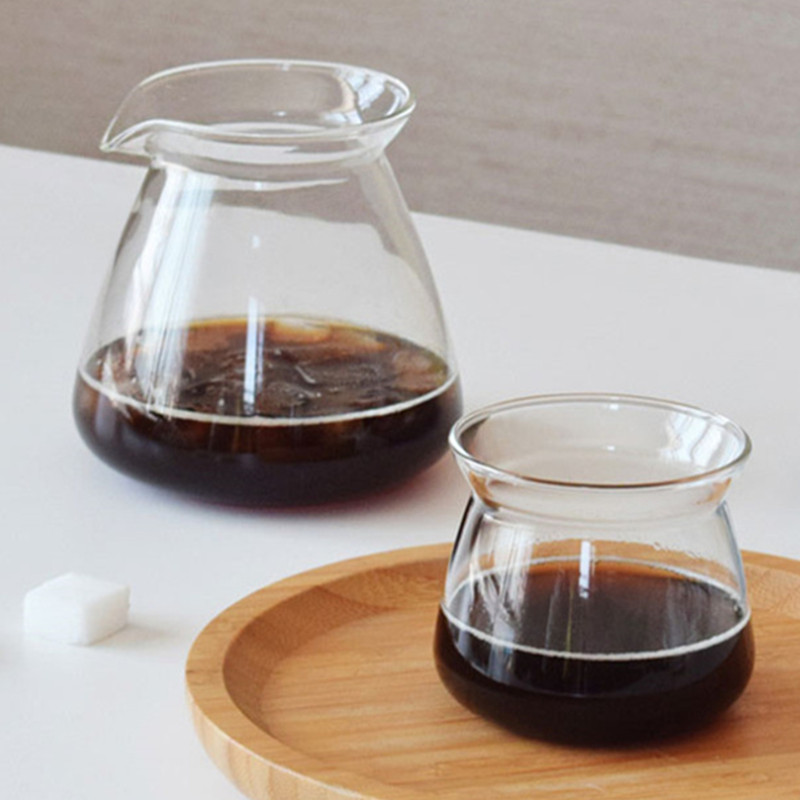 Coffee Equipment Pour Over - 새로운 520ml 유리 커피 포트, 커피