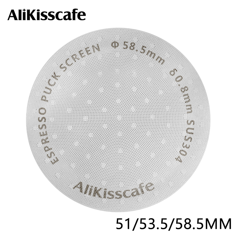 Coffee Equipment Set - Alikisscafe 에스프레소 퍽 스크린 51mm 53.5mm