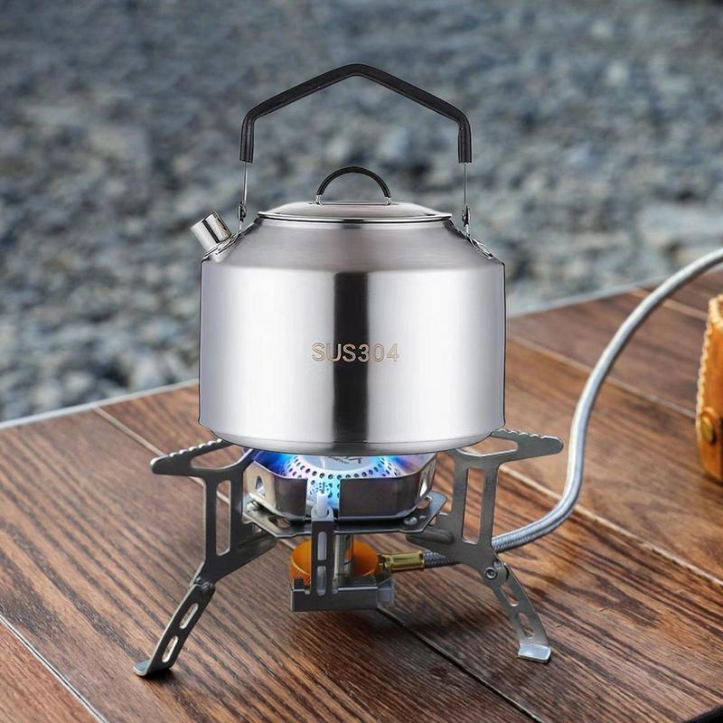 Coffee Equipment And Supplies - 캠핑 물 주전자 1L/1.5L 야외 커피