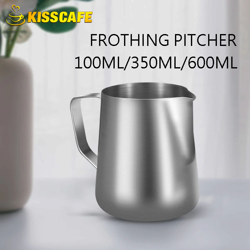 Coffee Equipment Wdt - 우유 Frother 주전자 스테인레스 스틸 용기