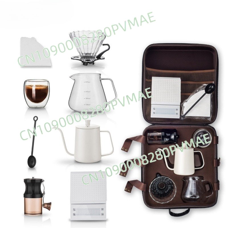 Coffee Equipment Pour Over - 핸드드립 커피 세트 야외 캠핑 커피