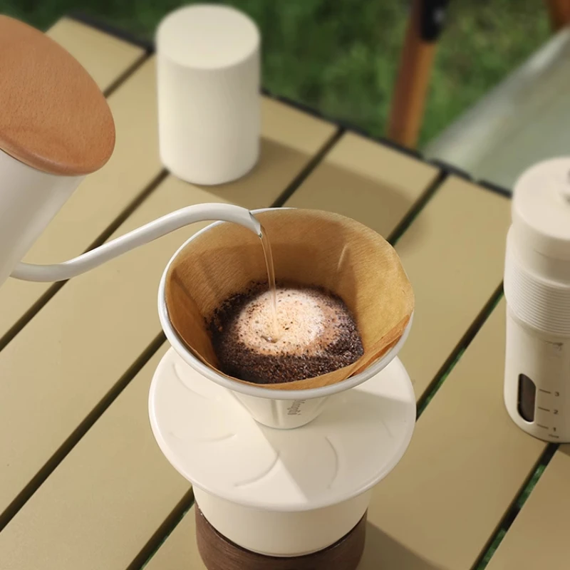 핸드 브루 커피 세트 야외 캠핑 커피 장비 휴대용 여행 - Coffee Equipment Grinder 리뷰 및 가격