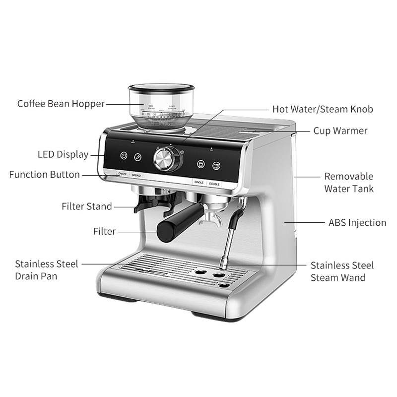 2026 핫!바리스타 홈 오라클 커피메이커 Bes980 - Breville Espresso Barista Express 리뷰 및 가격