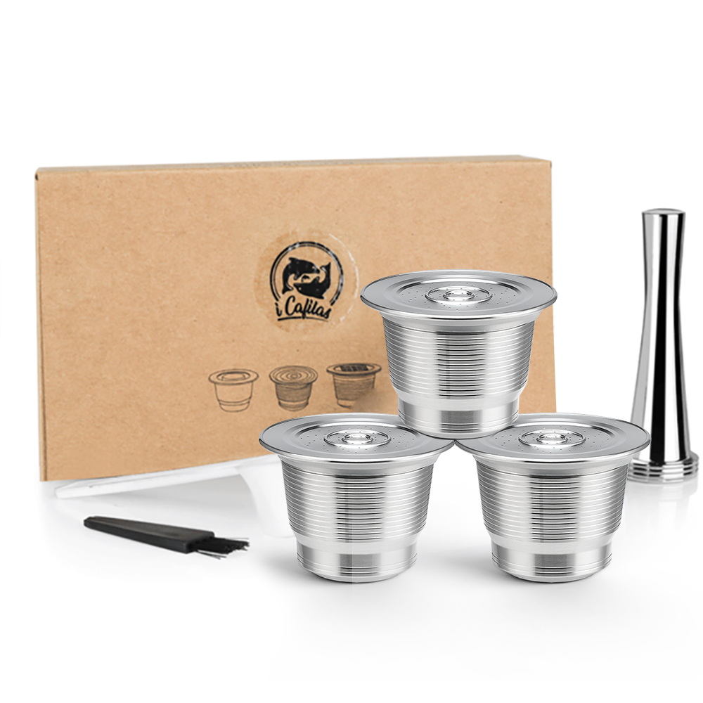 네스프레소 재사용 가능한 커피 캡슐 스테인레스 스틸 리 - Coffee Equipment Wdt 리뷰 및 가격