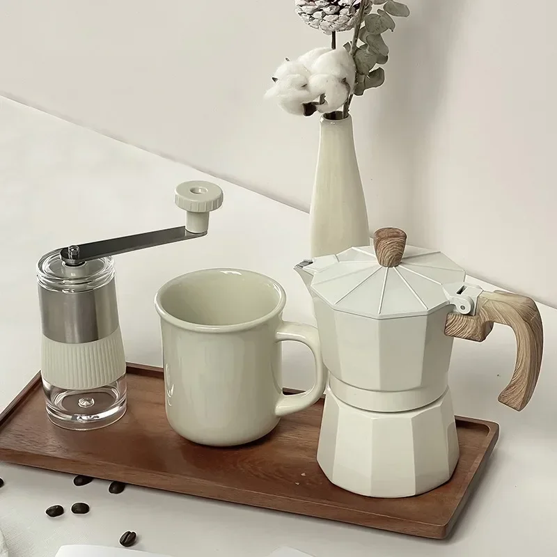 에스프레소 메이커 모카 포트 수동 콩 그라인더 세트 커 - Coffee Equipment Grinder 리뷰 및 가격