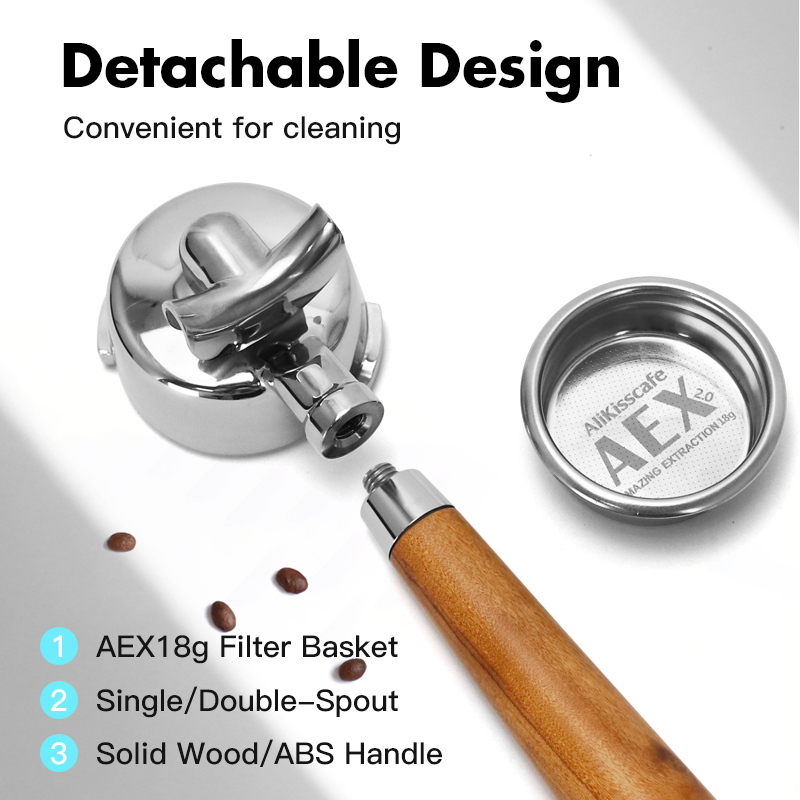 AliKisscafe 58MM 커피 포터필터, 가기아  - Coffee Equipment Set 리뷰 및 가격