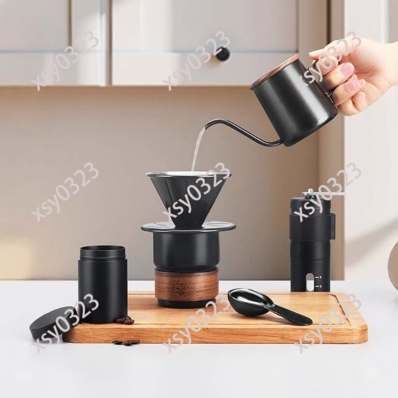 휴대용 푸어오버 커피 세트, 야외 여행 캠핑 커피 장비 - Coffee Equipment Pour Over 리뷰 및 가격
