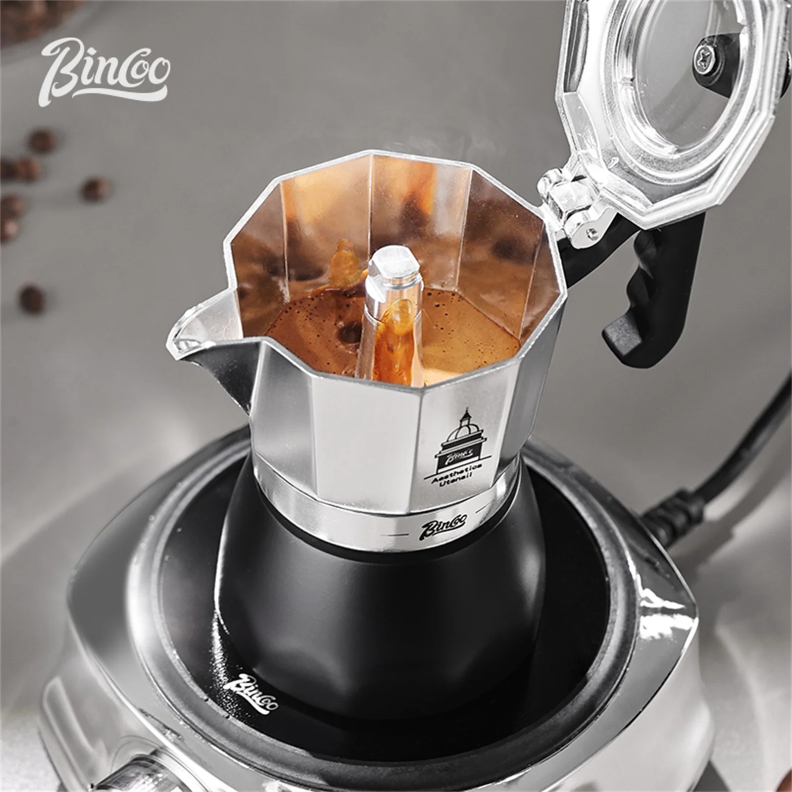 BINCOO 더블 밸브 모카 포트, 에스프레소 추출 커 - Coffee Equipment Set 리뷰 및 가격