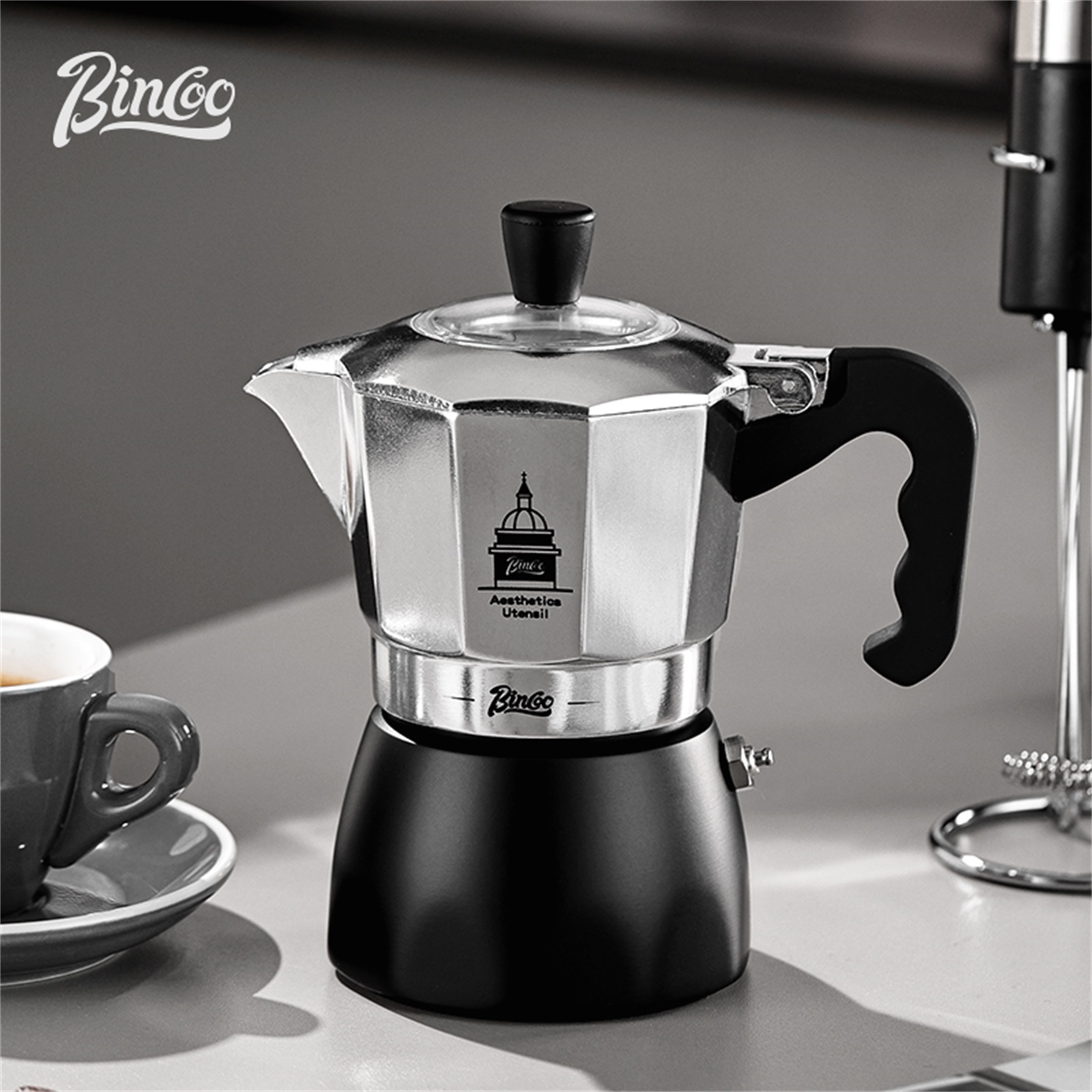 BINCOO 더블 밸브 모카 포트, 에스프레소 추출 커 - Coffee Equipment Set 리뷰 및 가격