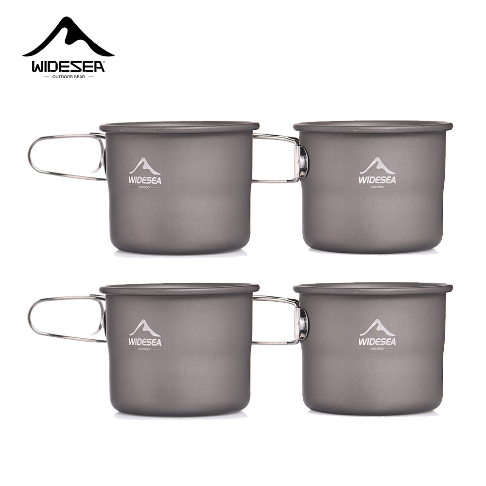 Widesea 캠핑 머그잔 야외 커피 차 알루미늄 컵  - Coffee Equipment And Supplies 리뷰 및 가격