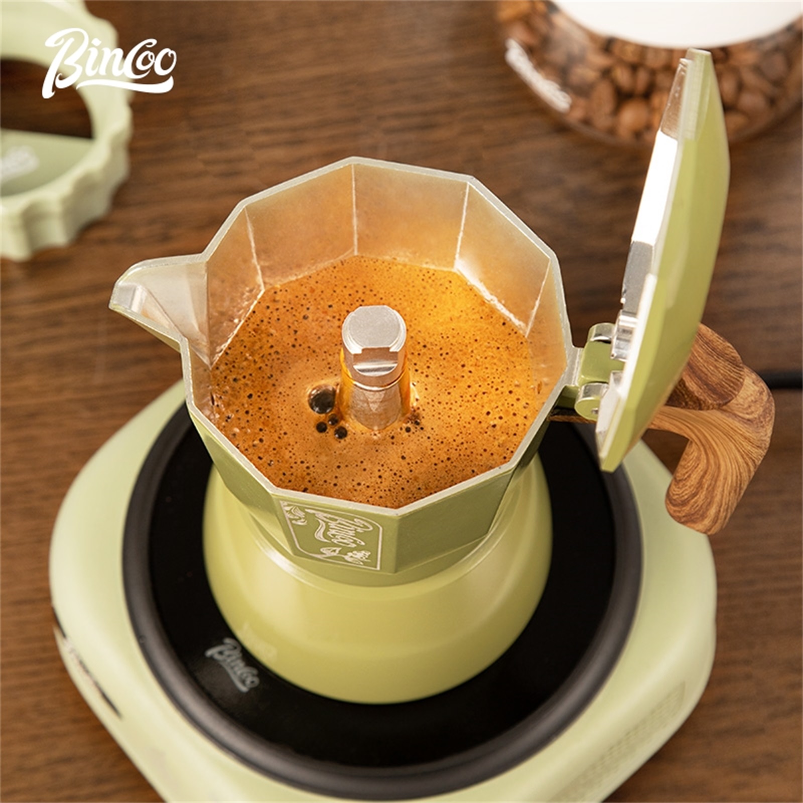 빈쿠 프리미엄 모카포트 세트 6가지 색상 옵션 듀얼 밸 - Coffee Equipment Set 리뷰 및 가격