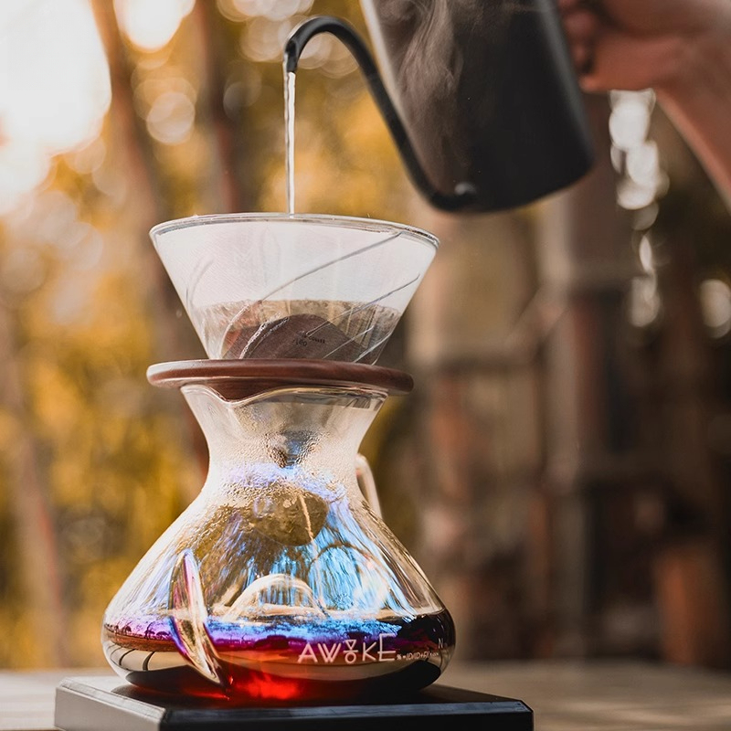 푸어오버 커피 메이커 유리 커피 서버 V60 드리퍼 필 - Coffee Equipment Pour Over 리뷰 및 가격