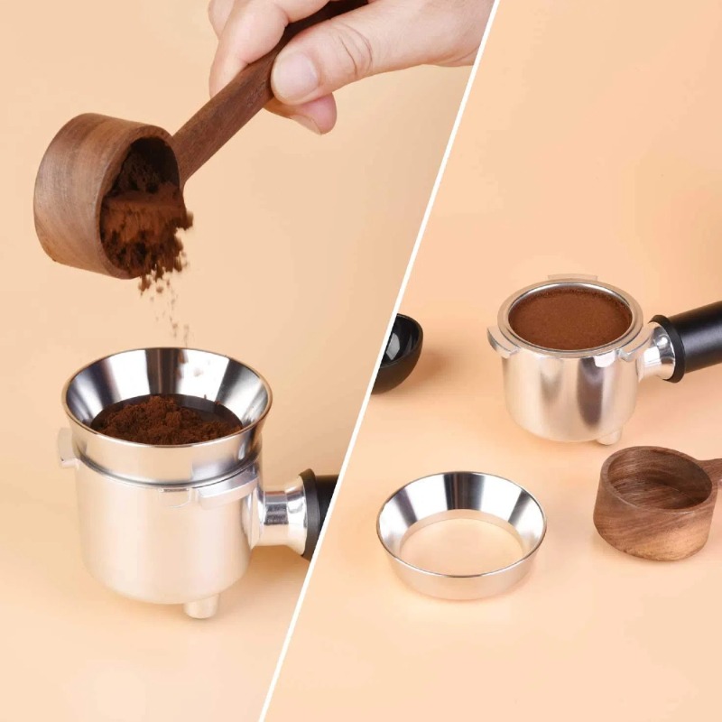 스테인리스 스틸 에스프레소 도징 퍼널 호환 커피 그라인 - Dosing Funnel Ring 리뷰 및 가격