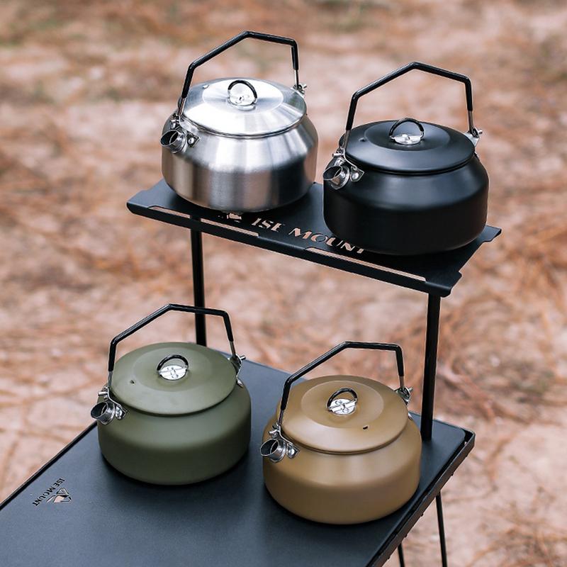 캠핑 티타늄 주전자, 야외 차 커피 주전자, 식기 냄비 - Coffee Equipment And Supplies 리뷰 및 가격