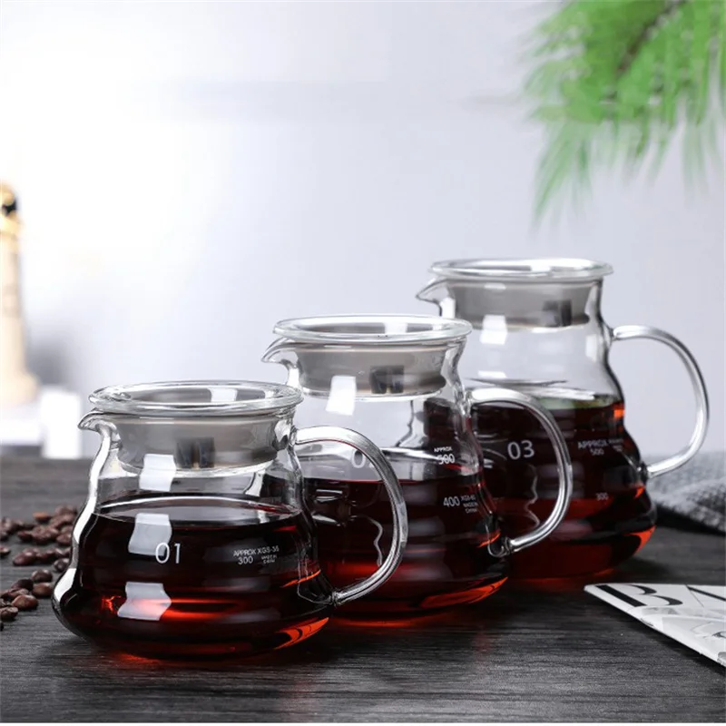 뚜껑이 있는 핸드 브루 커피 물병, 구름 모양 투명 유 - Coffee Equipment Wdt 리뷰 및 가격