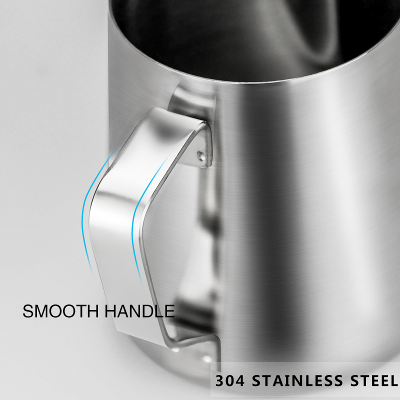우유 Frother 주전자 스테인레스 스틸 용기 100 - Coffee Equipment Wdt 리뷰 및 가격