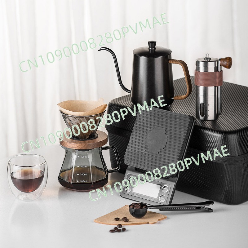 핸드드립 커피 세트 야외 캠핑 커피 장비 휴대용 여행  - Coffee Equipment Pour Over 리뷰 및 가격